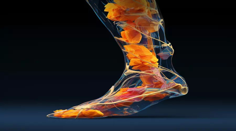 رگ‌به‌رگ شدن پا